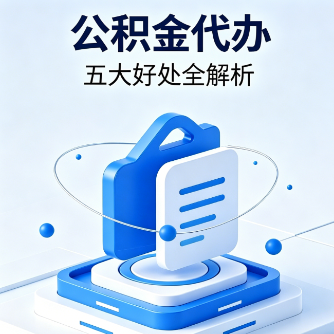 保山公积金代办到底值不值？这5大好处让你少走弯路